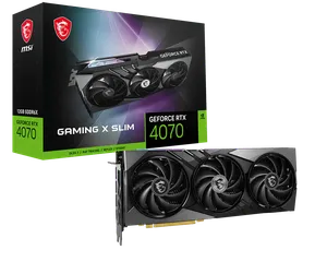 GeForce RTX 4070 GAMING X SLIM 12G